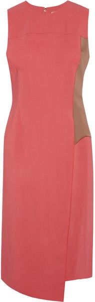 Reed Krakoff Stretch-Crepe and Sateen Dress - Lyst