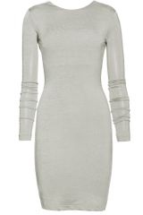 T By Alexander Wang Drape Back Jersey Dress