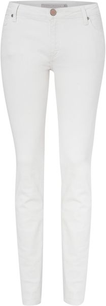 Victoria Beckham Power Skinny Coloured Jeans - Lyst