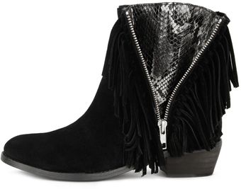 Zadig & Voltaire Low Fringed Boots  - Lyst