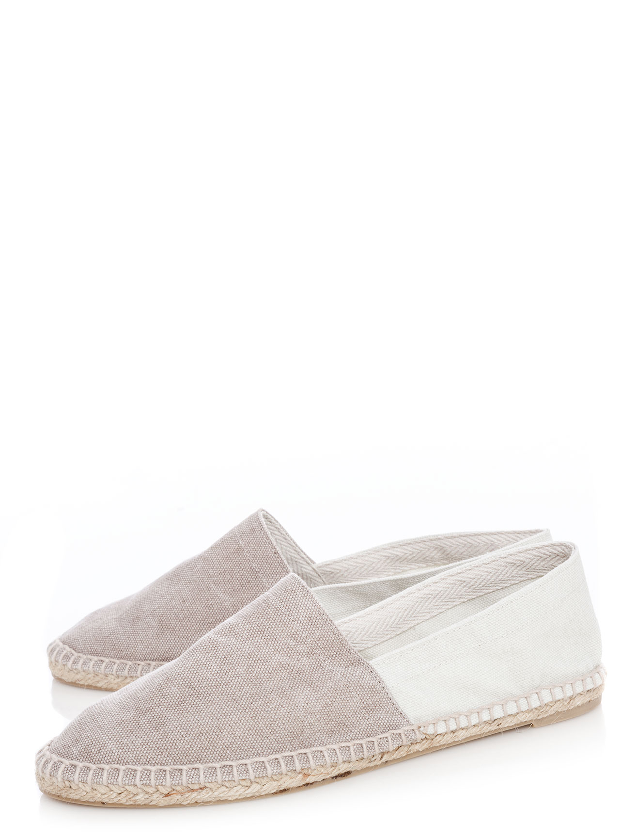 grey flat espadrilles