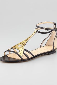 Charlotte Olympia Parisienne Eiffel Tower Sandal - Lyst