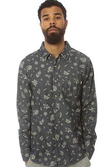 Obey The Dharma Buttondown in Blue - Lyst