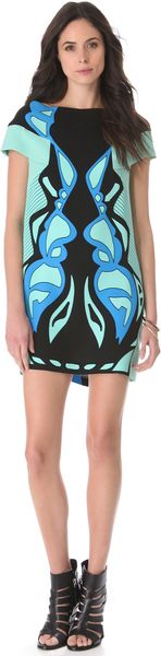 Ohne Titel Strapless Curving Print Dress - Lyst