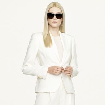 Ralph Lauren Black Label Silk Jacket - Lyst
