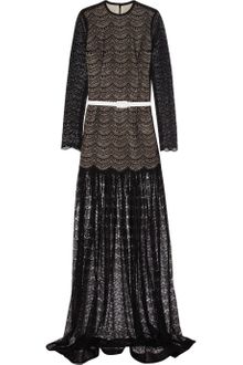 Alessandra Rich Lace Gown - Lyst