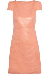 Alice + Olivia Leather Dress