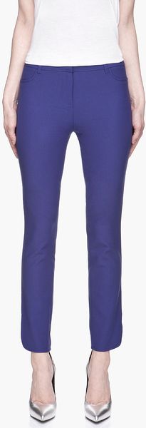 Elizabeth And James Royal Purple Trousers - Lyst