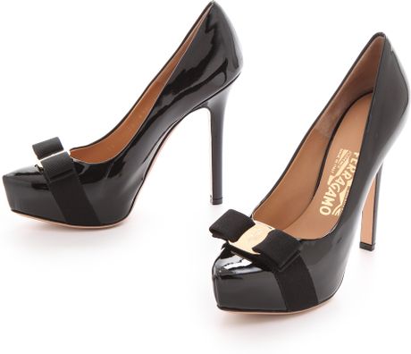 ferragamo platform heels