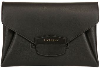 Givenchy Antigona Grained Leather Clutch - Lyst