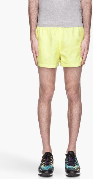 Mackage Vivid Yellow Lido Running Shorts - Lyst