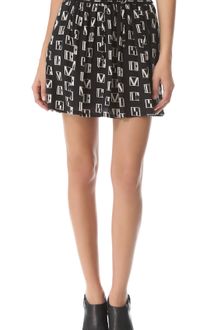 Madewell Bernadette Flare Mini-skirt - Lyst
