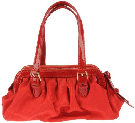 Moschino Cheap  Chic Small Fabric Bags in Red - Lyst