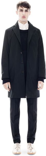 Acne Charlton Nylon Navy - Lyst
