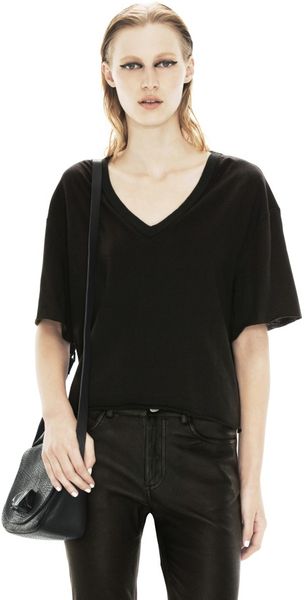 Acne Fay Linen Black - Lyst