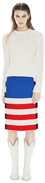 Acne Multi Stripe Dress - Lyst