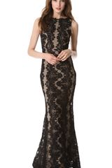 Alice + Olivia Sleeveless Gown