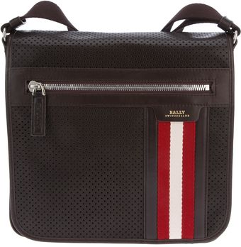 Bally Oslo Perforated Shoulder Bag - Lyst