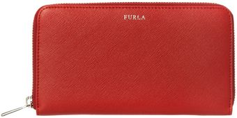 Furla Large Zip Around Purse - Lyst