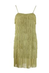 Haute Hippie Tank Fringe Dress