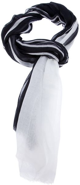 Neil Barrett Striped Scarf - Lyst