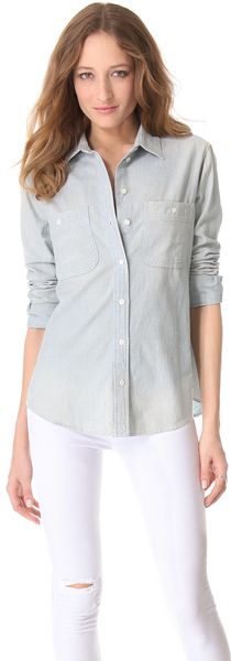 Textile Elizabeth And James Bianca Shirt - Lyst