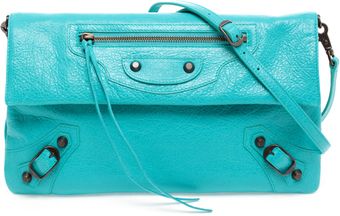 Balenciaga Giant Leather Envelope Clutch - Lyst