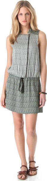 Edun African Sun Zip Dress - Lyst