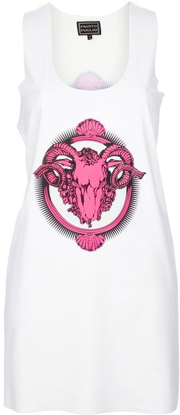 Fausto Puglisi Printed Vest - Lyst