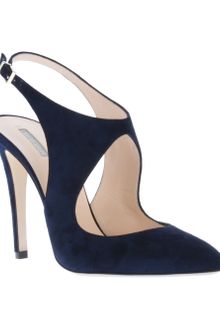 Giorgio Armani Sling Back Sandal - Lyst