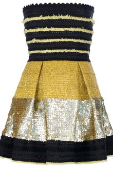 Manoush Strapless Boulclé Dress - Lyst
