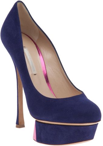 Nicholas Kirkwood Platform Pump - Lyst