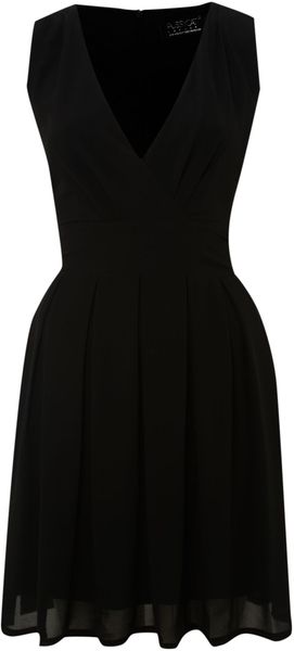Pussycat Chiffon Vneck Wrap Dress - Lyst