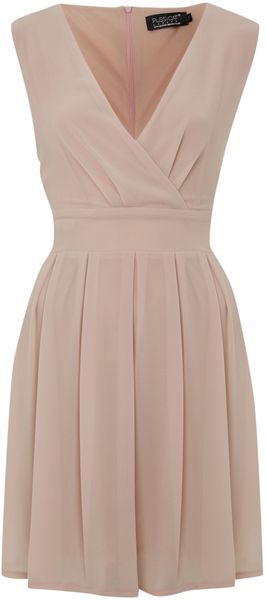Pussycat Chiffon Vneck Wrap Dress - Lyst