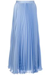 Ralph Lauren Blue Label Pleated Maxi Skirt