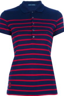 Ralph Lauren Blue Label Striped Luxury Polo Shirt - Lyst