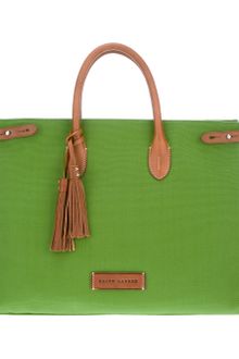 Ralph Lauren Tassel Tote - Lyst