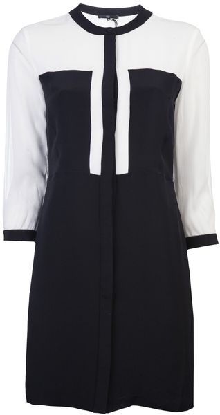 Tibi Color Block Dress - Lyst
