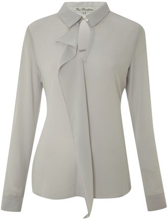 True Decadence Metal Collar Detail Shirt - Lyst