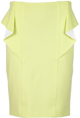Yigal Azrouel Compact Jersey Skirt - Lyst
