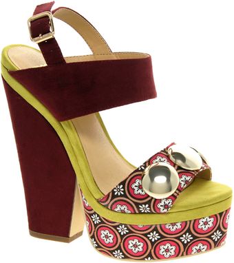 Asos Asos Helter Skelter Heeled Sandals - Lyst