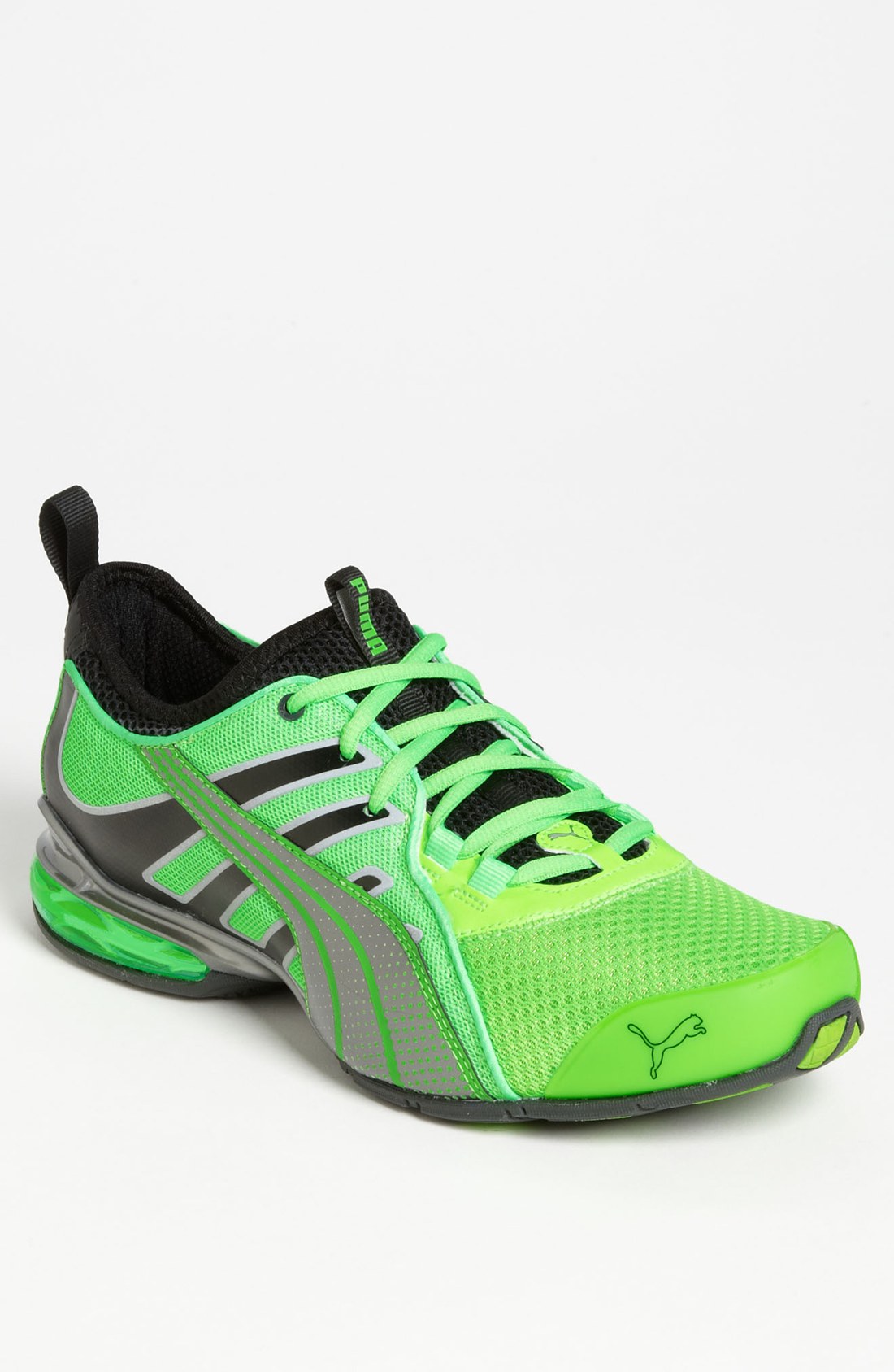 fluo m running shoes for men black