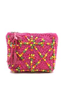 Antik Batik Crochet Pouch - Lyst