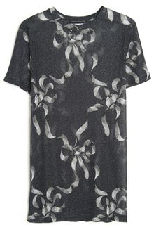 Christopher Kane Bow Print Tee - Lyst