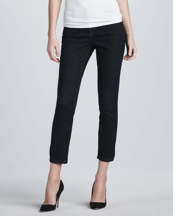 Not Your Daughter's Jeans Jill Dark Enzyme Fitted Ankle Jeans - Lyst