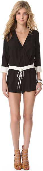 Parker Paige Romper - Lyst