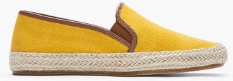 Belle By Sigerson Morrison Mustard Yellow Espadrilles - Lyst