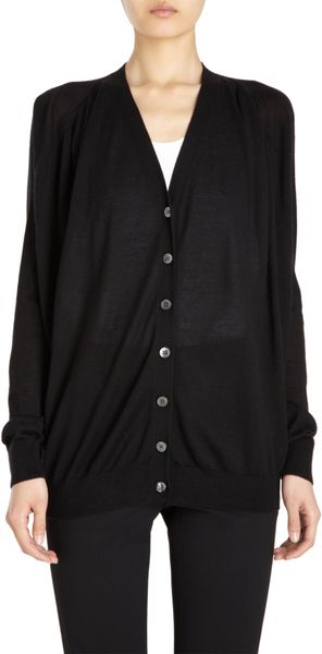 Derek Lam Draped Shoulder Cardigan - Lyst