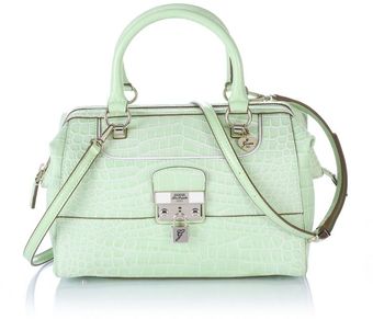 Guess Yorkshire Box Satchel - Lyst