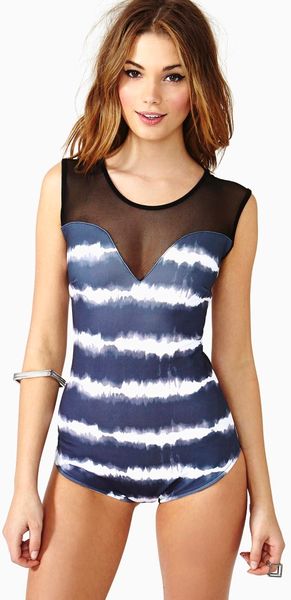 Nasty Gal White Noise Bodysuit - Lyst
